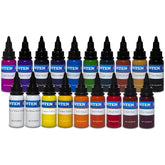 Professional Tattoo Ink 19 Color Set 1 oz