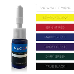 NECCIH 1/6 oz 7-Color Tattoo Ink Set
