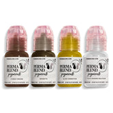 Permanent Makeup Pigments – 1/2 oz, 4 Colors