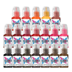 NECCIH Professional Tattoo Ink – 1/2 oz, 19 Colors